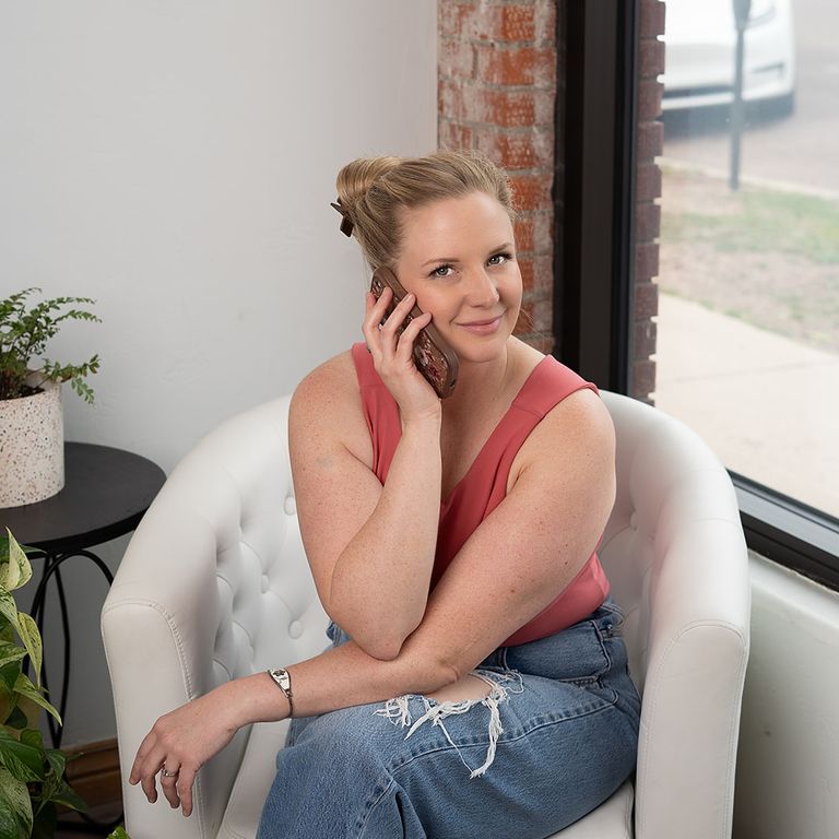 Relaxed personal branding portrait showing a natural and approachable professional image