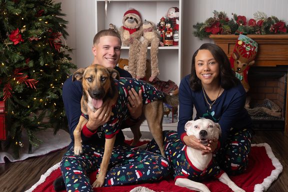 Christmas Pet and Family Photography | Colorado Springs